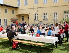 Foto vom Festakt zu 20 Jahre Marienstüberl