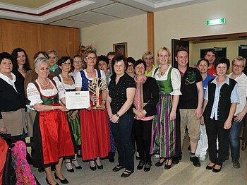 Gruppenfoto aus dem Senioren- und Pflegewohnhaus in Wies