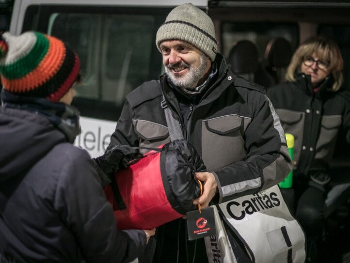 Caritas-Kältetelefon für Graz